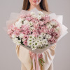 Букет из 15 кустовых хризантем