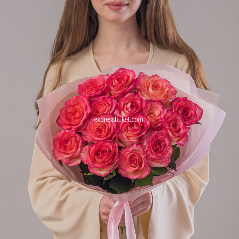 Букет роз Джумилия 15 шт