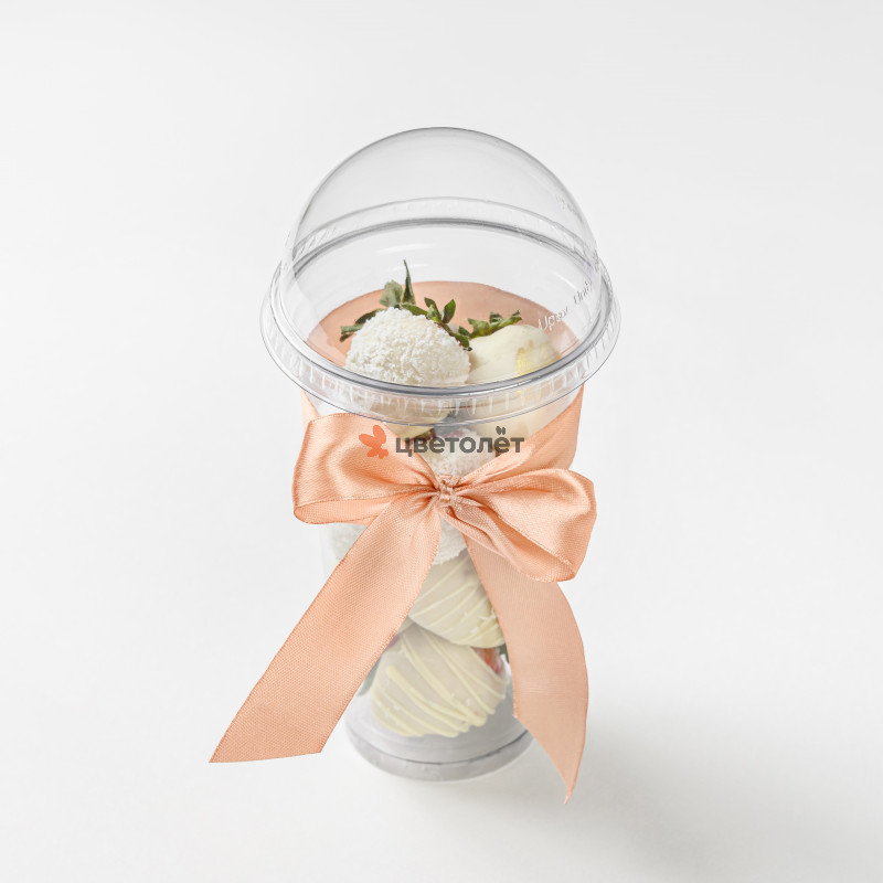 Набор клубника в стакане 1