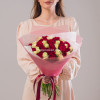 35 роз красные+белые