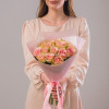 Розовый стиль 15 роз