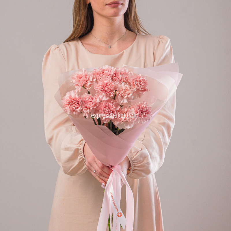 Букет из 11 диантусов