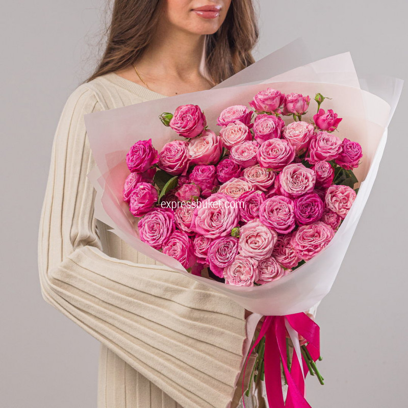 Розовый шелк цветов