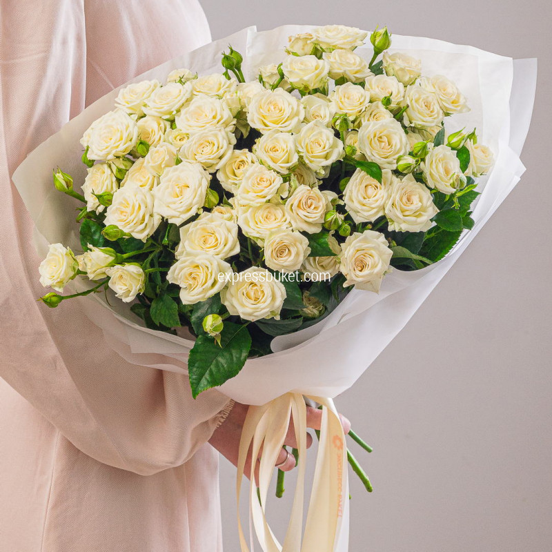 Песочный туман 15 роз