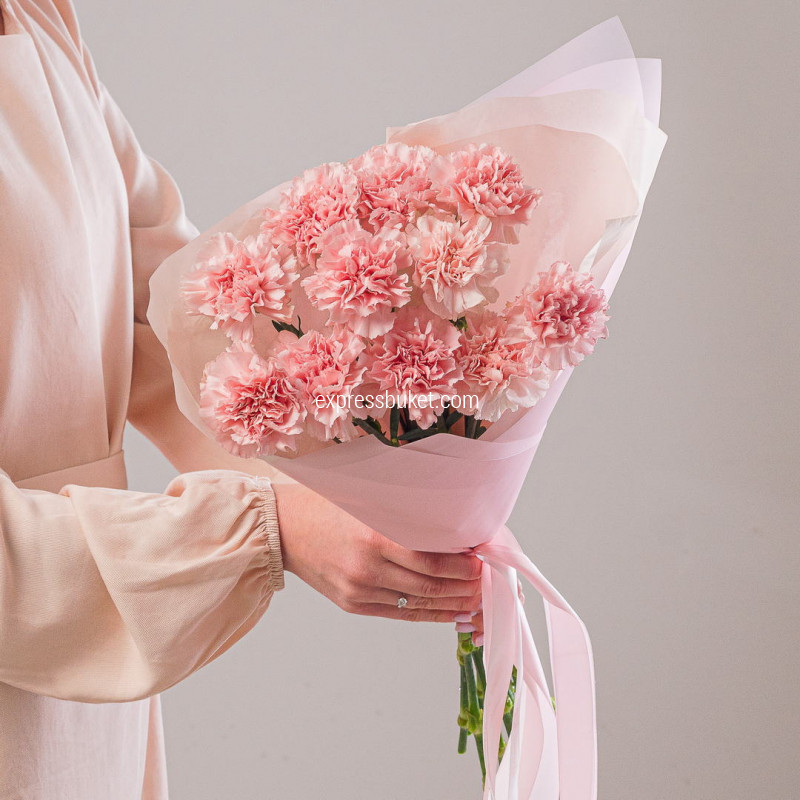 Букет из 11 диантусов