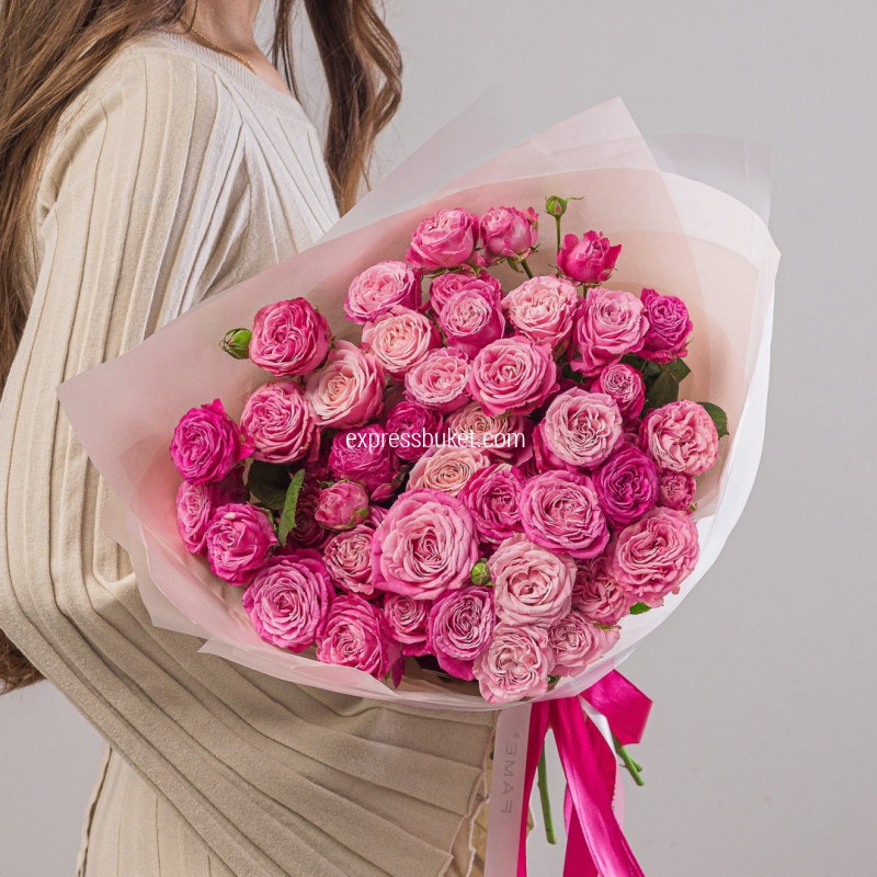 Розовый шелк цветов