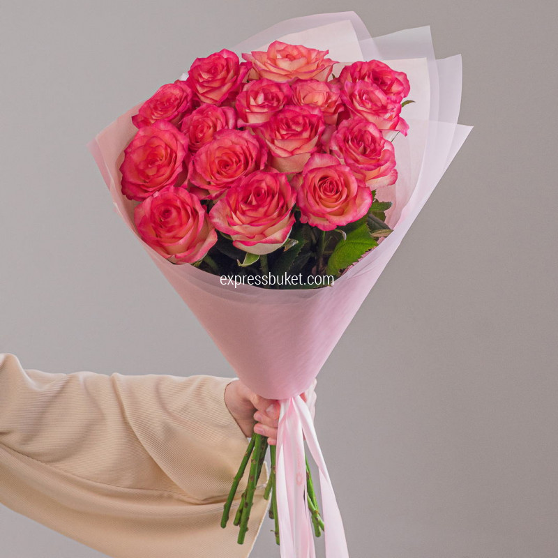 Букет роз Джумилия 15 шт