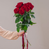Букет из 9 красных роз 70см