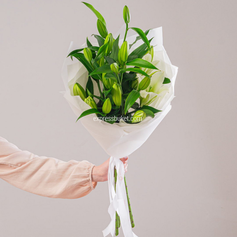 Букет из 3 лилий