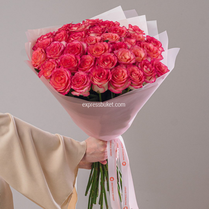 Букет роз Джумилия 35 шт