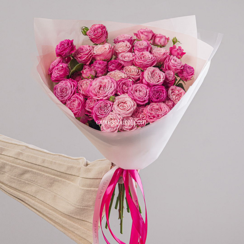 Розовый шелк цветов